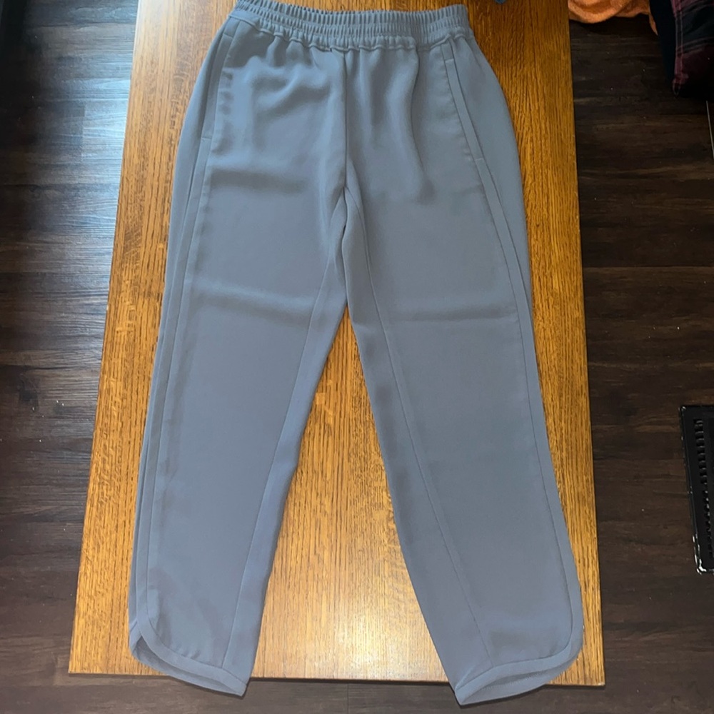 J. Crew Blue Gray Stretch Pants Size 2